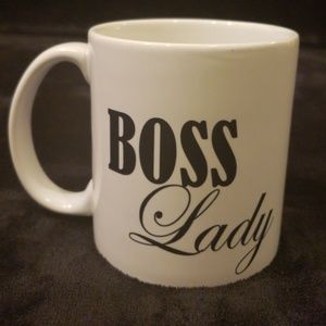 *"Boss Lady" Coffee/Tea Mug (White)*
